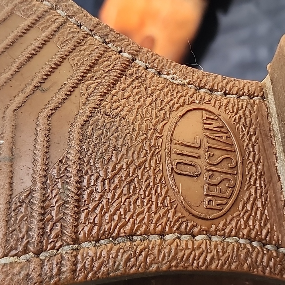Redwing Mens Work/Cowboy Boots visible Slits Check Pinterest 4 Ideas 2 Repurpose - Picture 6 of 7